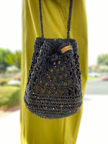 Easy Round Net Bag - digital download pattern – Ariel Crochet Fiber Art