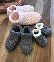 Load image into Gallery viewer, Snuggle Slippers - digital download pattern
