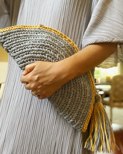 Chunky Knit Bag - digital download pattern – Ariel Crochet Fiber Art