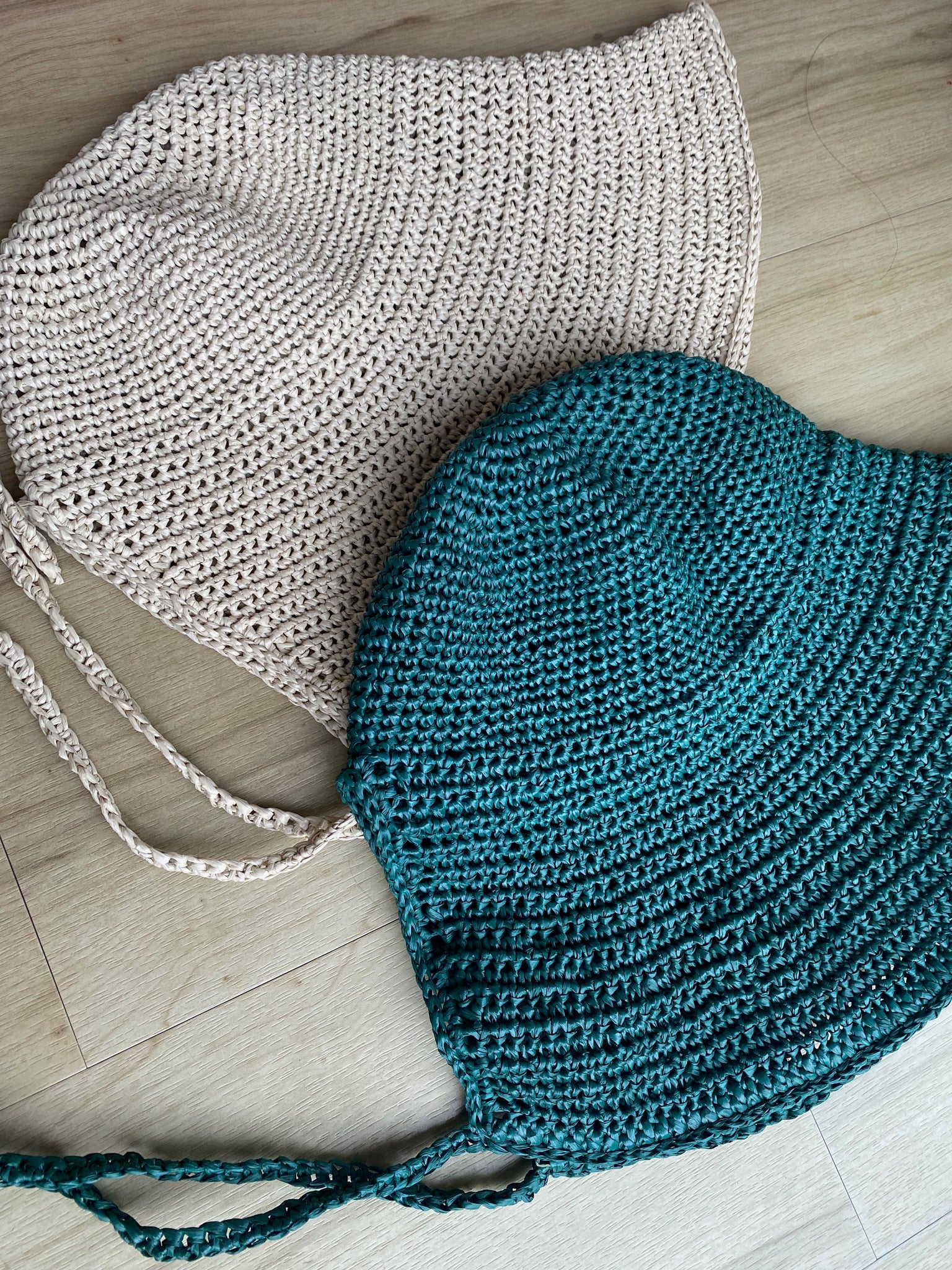 Stranded by the Sea Owl Spun Raffia Crochet Hat Kit - Slow Yarn Crawl 2022